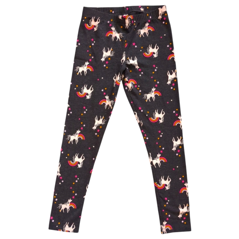 Girls Unicorn Leggings (Size 7)